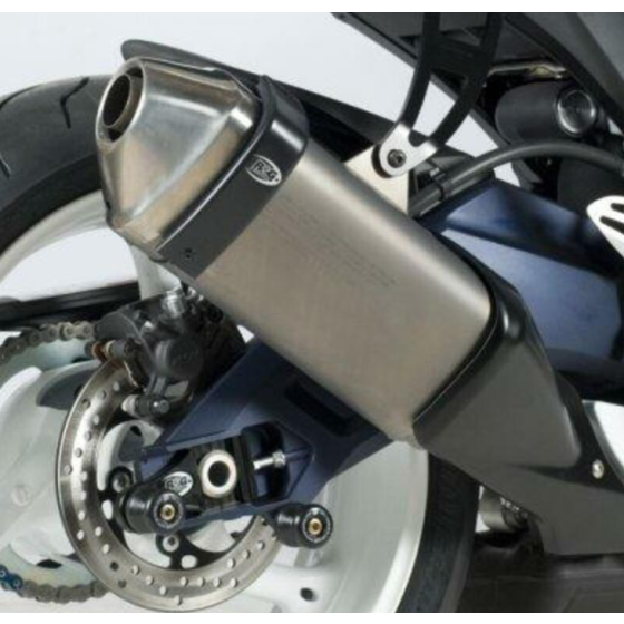 Протектор за генерация R&amp;G RACING Exhaust Guard Black Suzuki GSX-R600 97-17