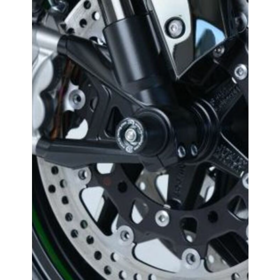 Краш тапи за ост R&amp;G RACING fork protectors black Kawasaki H2 15-19 / H2R 15-12