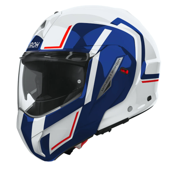 Каска AIROH MATHISSE II GENIUS BLUE/RED GLOSS