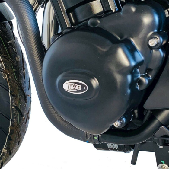 Протектор за двигател R&amp;G RACING Left Cranckase Protection Cover Black Kawasaki Z900RS 18-26
