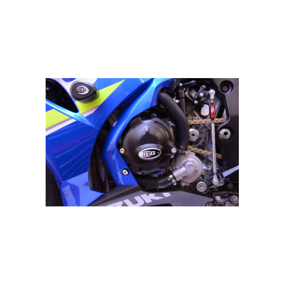 Протектор за двигател R&amp;G RACING Left Cranckase Protection Cover Black Suzuki GSX-R1000 17-21
