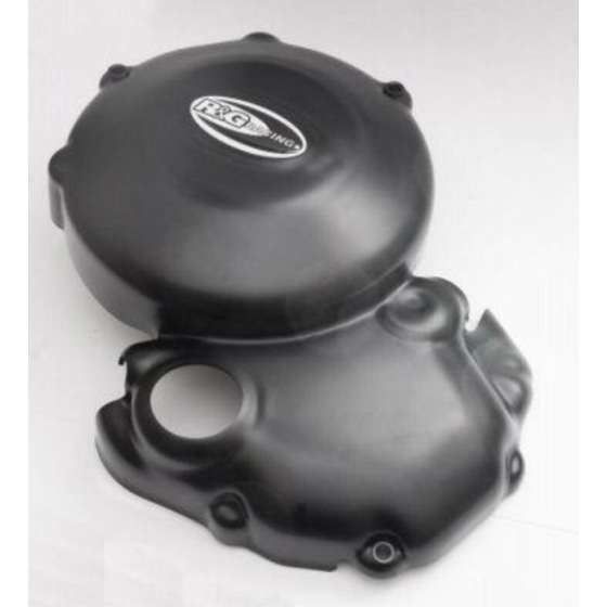 Протектор за двигател R&amp;G RACING Left Crankcase Protection Cover Black Triumph Daytona 12 / Street Triple 675 12-17