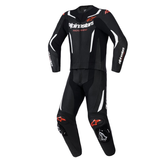 КОЖЕН ЕКИП ALPINESTARS 2PCS GP Force V2 Black/White/Fluo Red