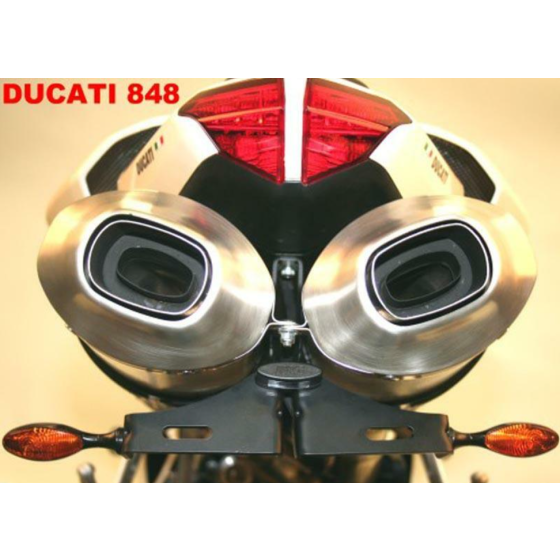 Стойка за номер R&amp;G RACING Licence Plate Holder Ducati 1098 07-09, S '07, 848 '08-10