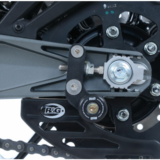 Адаптери за стойка R&amp;G RACING Offset Cotton Reels Black KTM RC 390 17-21 / 125 17-21 / Duke 125 17-23