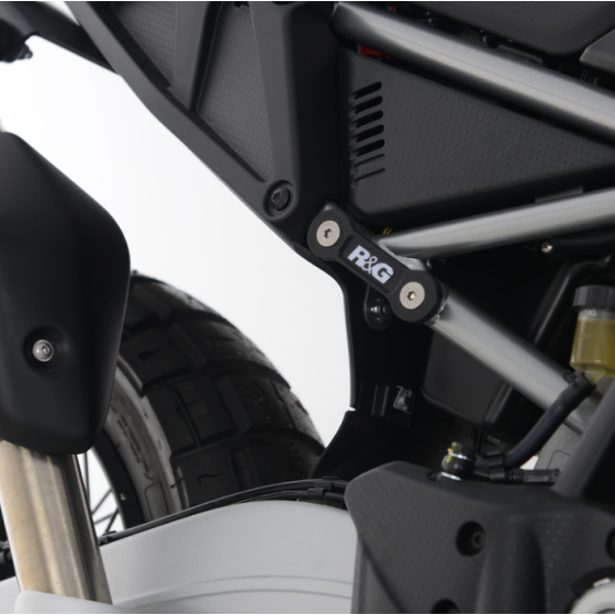 Плоча R&amp;G RACING Rear Foot Rest Blanking Plate Aprilia Tuareg 660 21-25