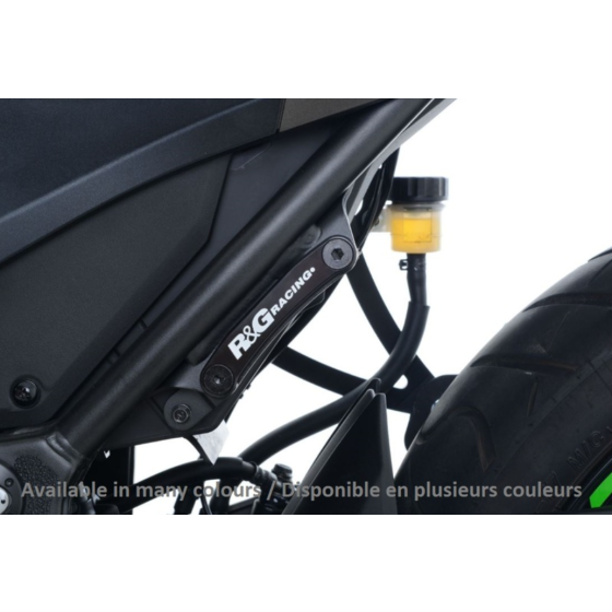 Плоча R&amp;G RACING Rear Footrest Blanking Plate Kit Black BMW S1000R 17-24