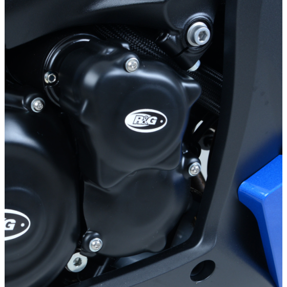 Протектор за двигател R&amp;G RACING Right (Starter &amp; Water Pump) Engine Case Protection Cover Black Suzuki GSX1000S 16-24