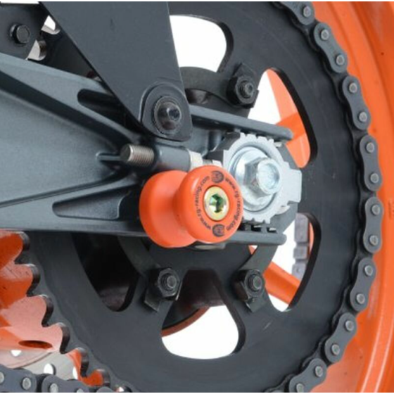 Адаптери за стойка R&amp;G RACING stand bobbins Orange Z750 '03-06, ZX10R '04-07, ZX12R