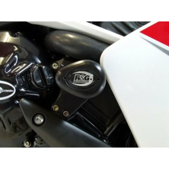 Краш тапи R&amp;G RACING Upper Aero Crash Protectors Black Yamaha YZF-R1 07-08