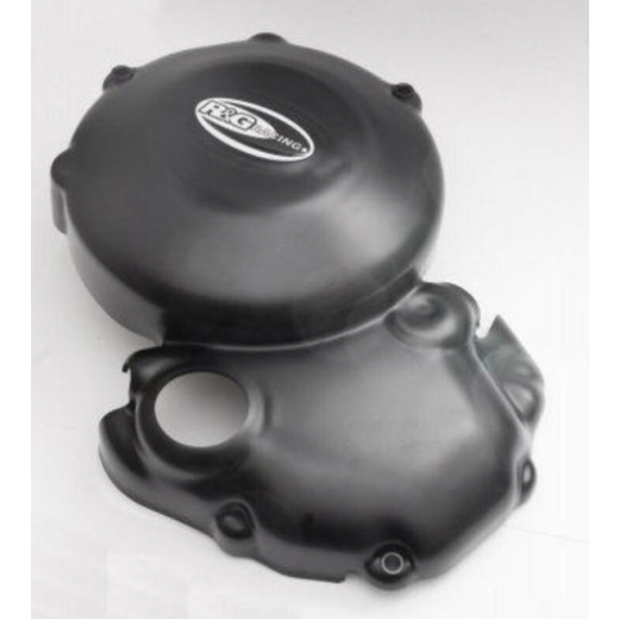 Протектор за двигател R&amp;G RACING (Clutch) Right Crankcase Protection Cover Black Kawasaki ER-6N/F / Versys 650