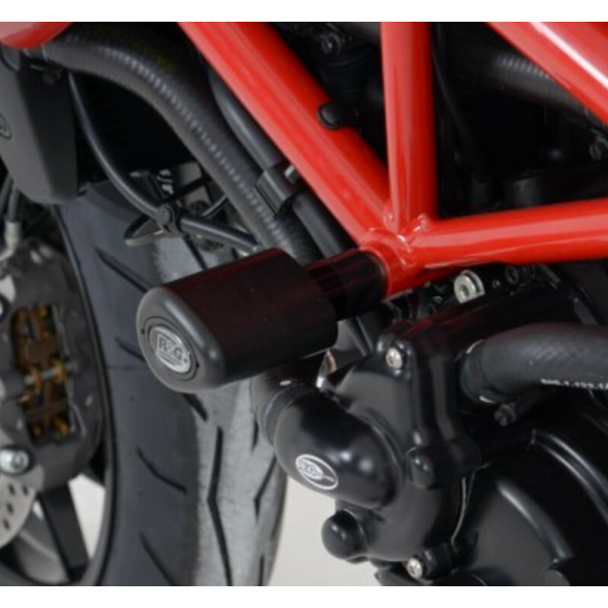 Краш тапи R&amp;G RACING Aero Crash Protectors Black Ducati Hypermotard 821 13-16 / 939 16-18 / Hyperstrada 939 16