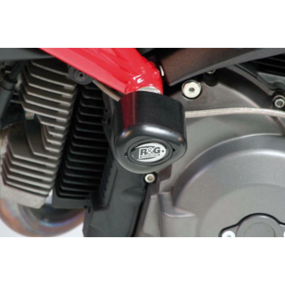 Краш тапи R&amp;G RACING Aero Crash Protectors Black Ducati Monster 696 08-14 / 796 10-15 / 1100 08-11