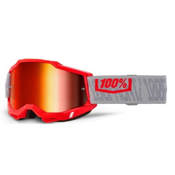 Мотокрос очила 100% ACCURI 2 GATORBACK/RED MIRROR