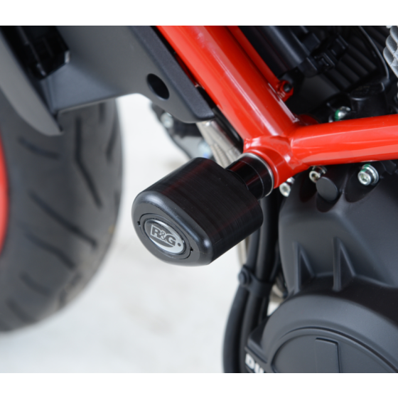 Краш тапи R&amp;G RACING Aero Crash Protectors Black Ducati Monster 797 17-21