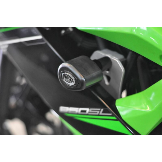 Краш тапи R&amp;G RACING Aero Crash Protectors Black Kawasaki Ninja 250SL 15-16