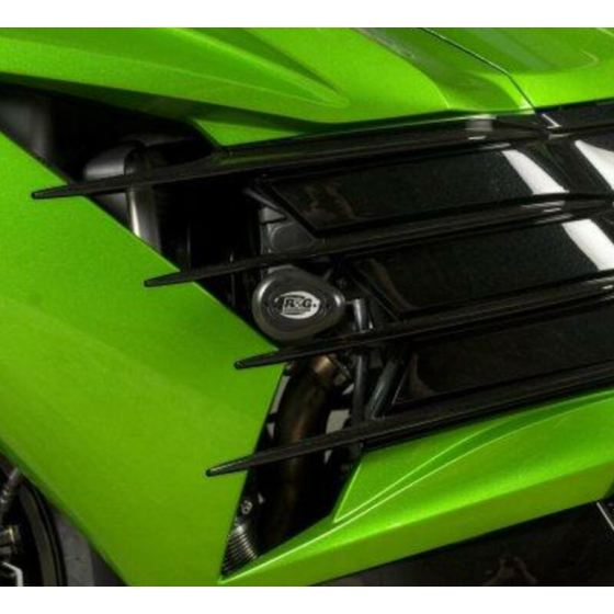 Краш тапи R&amp;G RACING Aero Crash Protectors Black Kawasaki ZZR1400 12-19