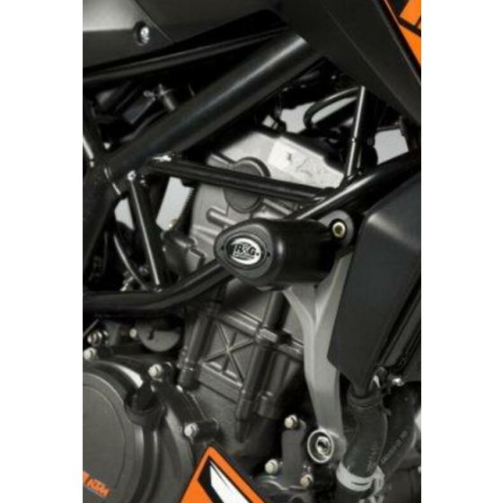 Краш тапи R&amp;G RACING Aero Crash Protectors Black KTM DUKE 125 11-22 / 390 13-22