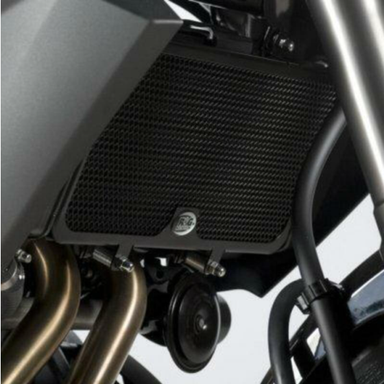 Протектор за радиатор R&amp;G Racing Aluminium Radiator guard Black - Kawasaki ER-6 F/N 09-16