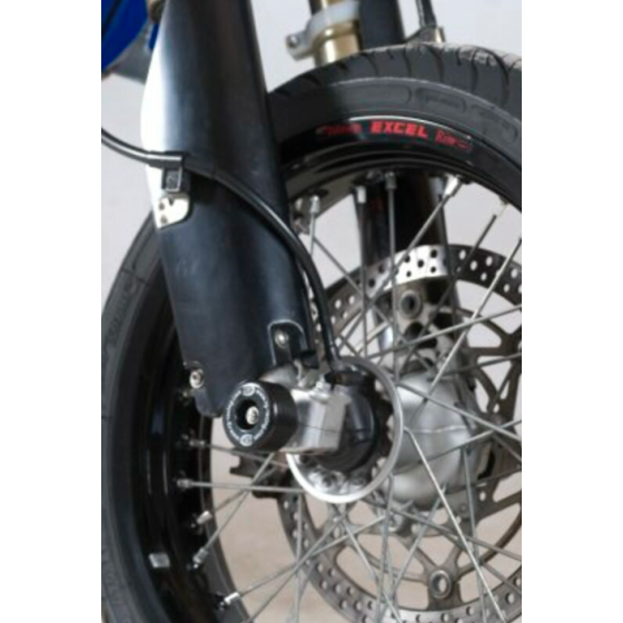 Краш тапи за ост R&amp;G RACING Fork Protectors Black Suzuki DR-Z400SM 05-17