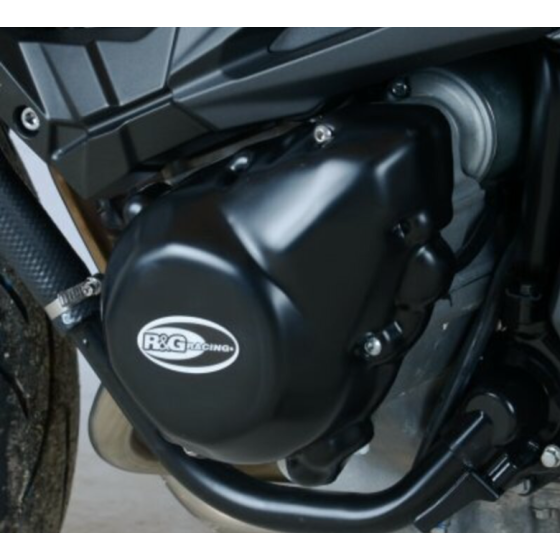 Протектор за двигател R&amp;G RACING Left Crankcase Protection Cover Black Kawasaki Z800 13-16
