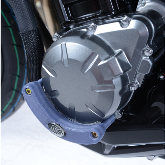 Протектор за двигател R&amp;G RACING Left Engine Slider Black Kawasaki Z900 20-26