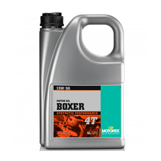 Масло MOTOREX BOXER 4T SAE 15W/50 4-литра