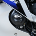 Протектор за двигател R&G RACING Race Series Left Crankcase Protection Cover Black Yamaha YZF-R6 06-21