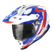 Каска SCORPION ADF-9000 AIR PATROL White-Blue-Red