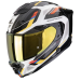 Каска SCORPION EXO-1500 AIR SLEEK White-Blue-Yellow