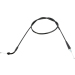 Black Vinyl Throttle Cable TRX 400 2008-14