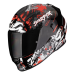 Каска SCORPION EXO-491 SPECTER Black-Red