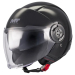 КАСКА ЗА СКУТЕР MT VIALE SV S PURE A1 BLACK GLOSS