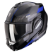 Модуларна каска SCORPION Exo-Tech Evo SOCIUS BLACK/BLUE