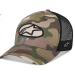 Шапка ALPINESTARS CRV BILL TRUCK OBLIQUE CAMO/GREEN
