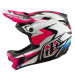 Вело каска Troy Lee Designs D4 Polyacrylite Helmet MIPS Romaer Magenta