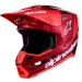 Мотокрос каска ALPINESTARS SM3 RADIUM RED/WHT
