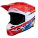 Детска мотокрос каска ALPINESTARS SM3 FALCON RED/WHT/BLU