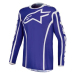 Мотокрос джърси Alpinestars FLUID APEX V2 BLUE/WHITE