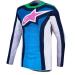 Мотокрос джърси ALPINESTARS TECHSTAR MAVEN WHITE/BL/GN