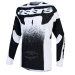 Мотокрос джърси ALPINESTARS TECHSTAR SWAN WHITE/BLACK