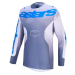 Мотокрос джърси ALPINESTARS RACER AMBER GRY/LIL/BLU