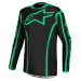 Мотокрос джърси ALPINESTARS FLUID APEX V2 BLACK/GREEN