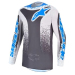 Мотокрос джърси ALPINESTARS FLUID DRAG GRY/LIL/BLU
