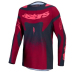 Дамско мотокрос джърси Alpinestars TECHSTAR SWAN CRIMSON/GY/RD