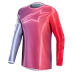 Дамско мотокрос джърси Alpinestars FLUID KEPLER PUR/RED