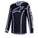 Детско мотокрос джърси Alpinestars FLUID APEX V2 BLACK/SIL