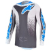 Детско мотокрос джърси Alpinestars FLUID DRAG GRY/LIL/BL