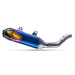 Гърне тип slip-on FACTORY 4.1 RCT от титан с черна карбонова крайна капачка FMF 045700