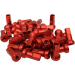 Комплект нипели MX1 9 GA червени MOOSE RACING 24-930
